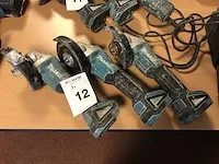 Makita haakse slijpmachine (3x) - afbeelding 1 van  5