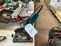 Makita haakse slijpmachine in standaard - afbeelding 1 van  4