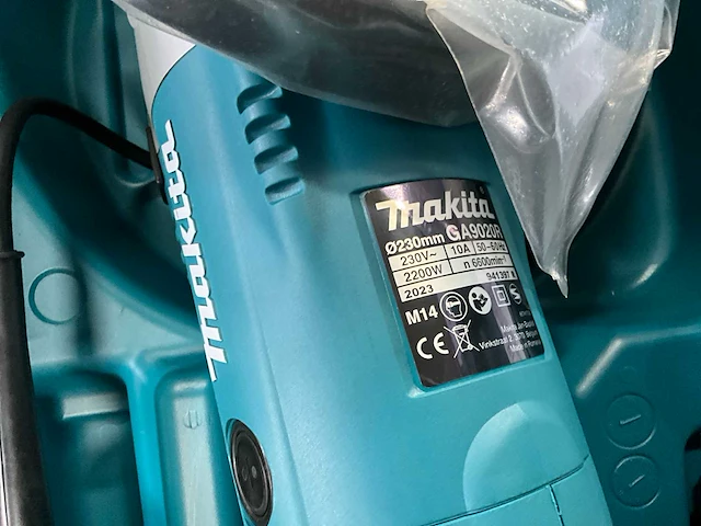 Makita haakse slijpmachine set - afbeelding 8 van  8