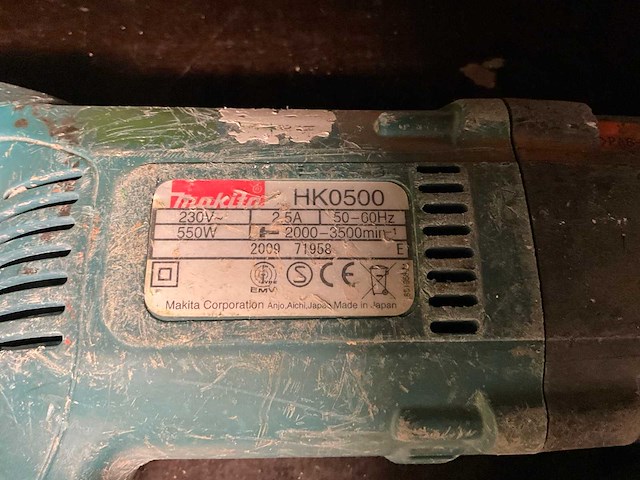Makita hk0500 boorhamer - afbeelding 4 van  6