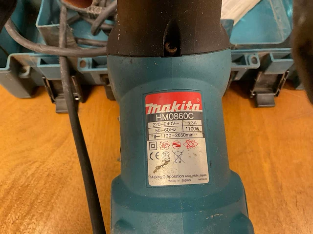 Makita hm0860c breekhamer - afbeelding 3 van  4