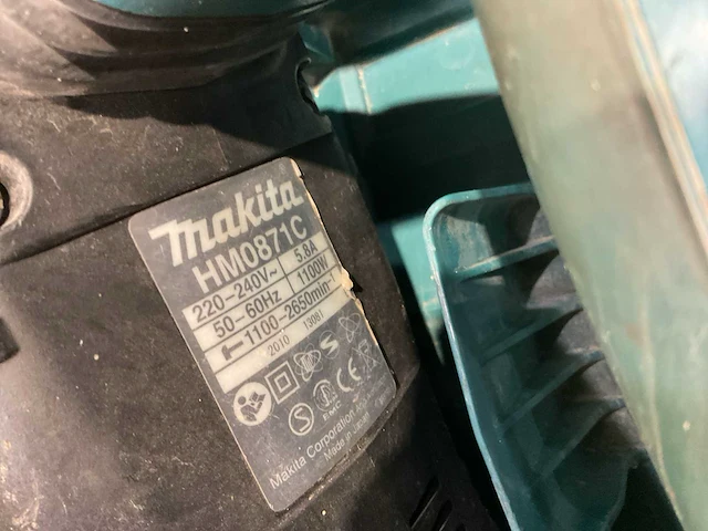 Makita hm0871c breekhamer - afbeelding 4 van  4