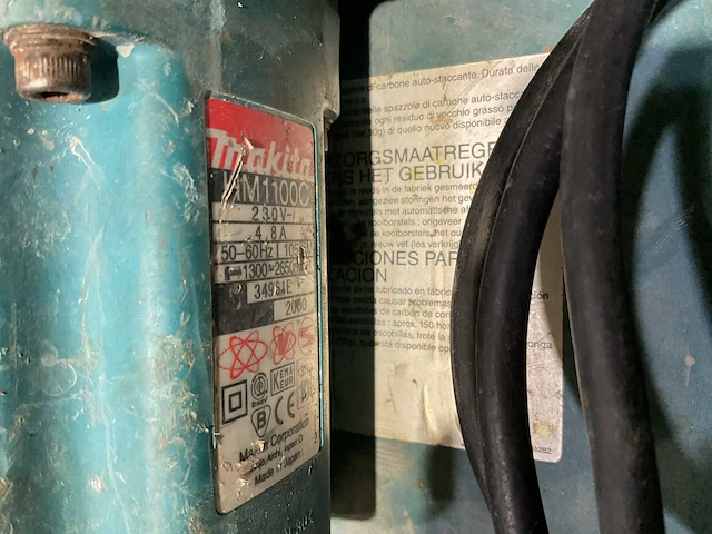 Makita hm1100c breekhamer - afbeelding 3 van  3