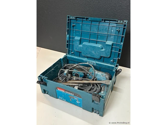 Makita hr2630j combihamer in kist - afbeelding 1 van  4