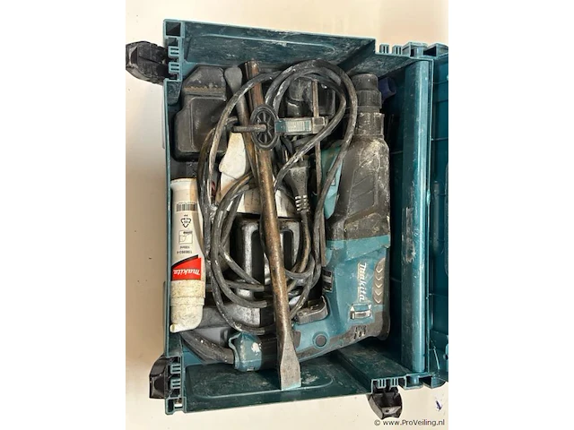 Makita hr2630j combihamer in kist - afbeelding 3 van  4