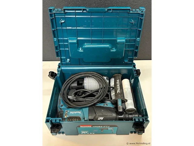 Makita hr2631ftj combihamer in kist - afbeelding 2 van  4