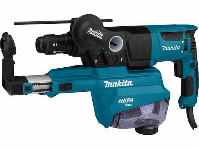 Makita hr2653tj combihamer met stofafzuigunit - afbeelding 2 van  2