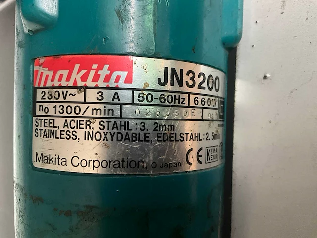 Makita jn3200 knabbelschaar - afbeelding 2 van  3