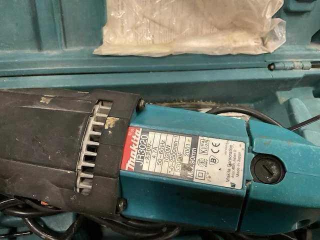 Makita jr 3020 reciprozaag - afbeelding 3 van  4