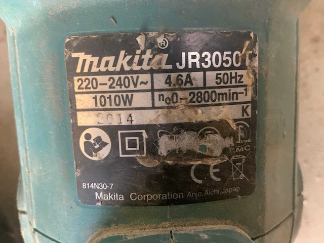 Makita jr3050 reciprozaag - afbeelding 3 van  4