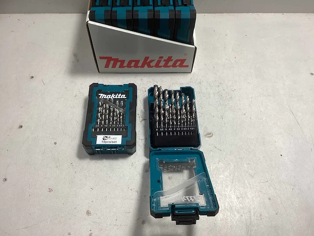 Makita metaal borenset 19 delig - afbeelding 1 van  1
