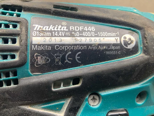 Makita rdf446 schroefboormachines - afbeelding 5 van  5