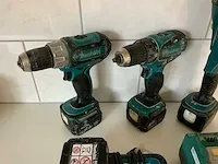 Makita schroefboormachine (2x) - afbeelding 2 van  5