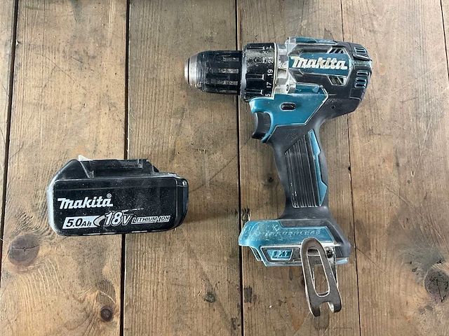 Makita schroefmachine v.v. 5a accu - afbeelding 3 van  3
