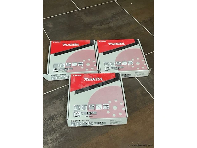 Makita schuurschijf - 3 dozen - afbeelding 1 van  5