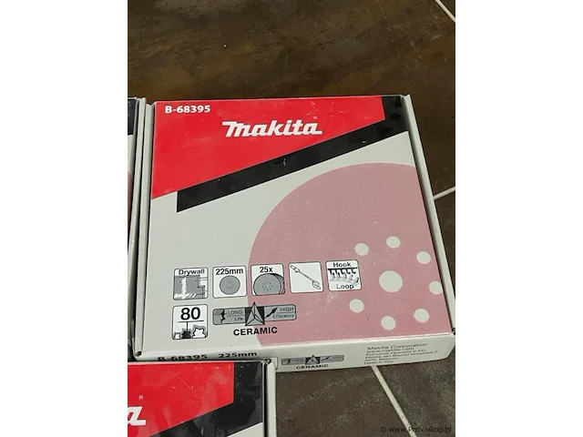 Makita schuurschijf - 3 dozen - afbeelding 3 van  5