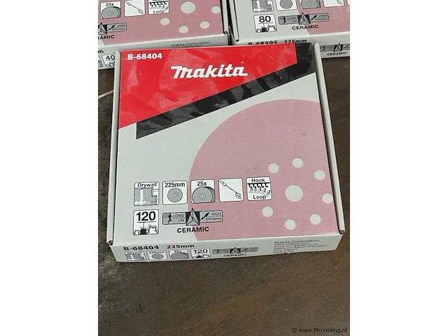 Makita schuurschijf - 3 dozen - afbeelding 4 van  5