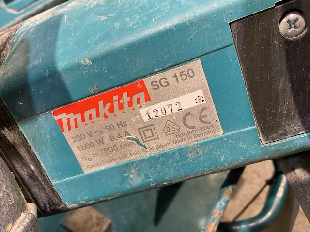 Makita sg 150 sleuvenfreesmachine - afbeelding 2 van  2