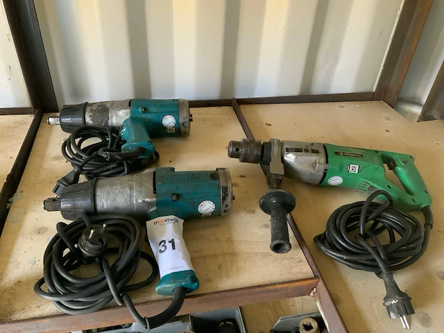 Makita slagmoersleutel (2x) - afbeelding 1 van  5