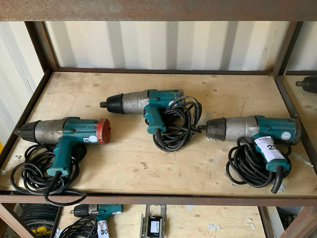 Makita slagmoersleutel (3x) - afbeelding 1 van  4
