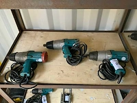 Makita slagmoersleutel (3x) - afbeelding 1 van  4