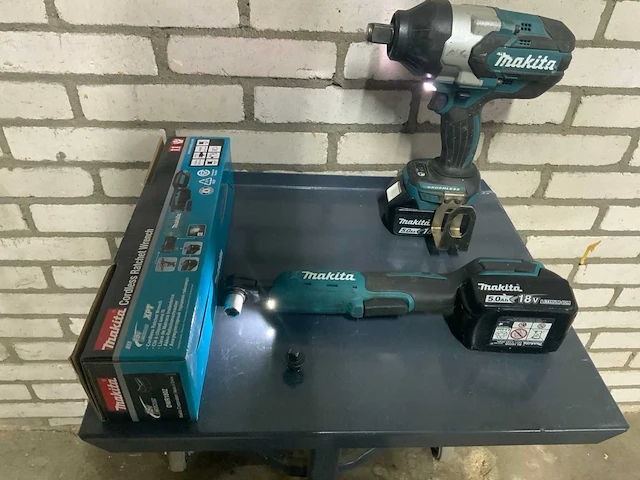 Makita slagmoersleutels 2 stuks - afbeelding 1 van  3