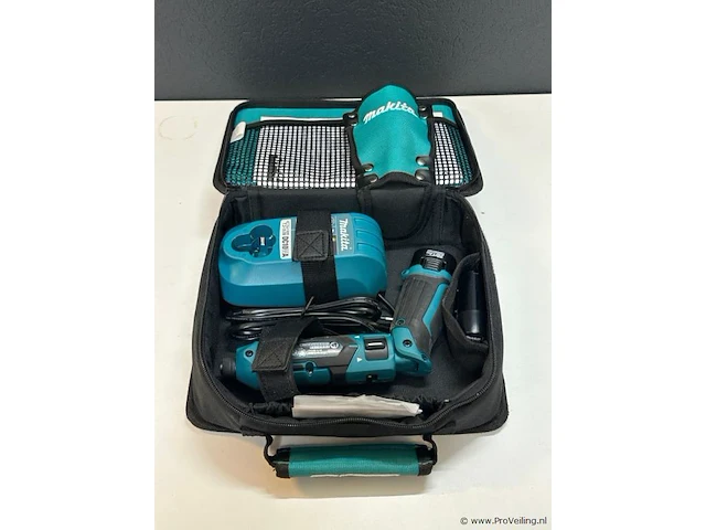 Makita td022dse 7,2v li-ion accu slagschroevendraaier set (2x 1,5ah accu) in tas - afbeelding 1 van  7