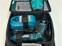 Makita td022dse 7,2v li-ion accu slagschroevendraaier set (2x 1,5ah accu) in tas - afbeelding 1 van  7