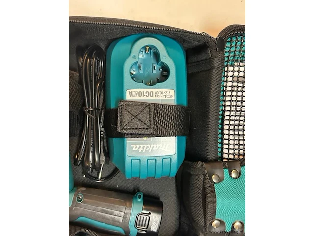 Makita td022dse 7,2v li-ion accu slagschroevendraaier set (2x 1,5ah accu) in tas - afbeelding 5 van  7