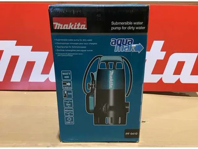 Makita vuilwater dompelpomp - afbeelding 3 van  4