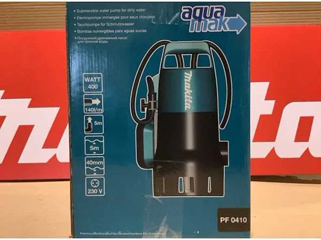 Makita vuilwater dompelpomp - afbeelding 4 van  4