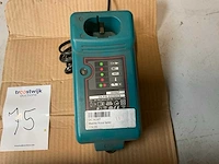 Makita/hitachi dc1414t/uc 18yrl laders (2x) - afbeelding 3 van  3