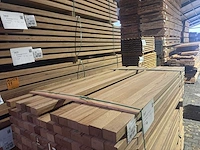Makka kabbes hardhouten regels 45x68, lengte 215cm (91x) - afbeelding 1 van  2