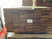 Makka kabbes vlonderplanken 21x143mm, lengte 155cm (159x) - afbeelding 3 van  3