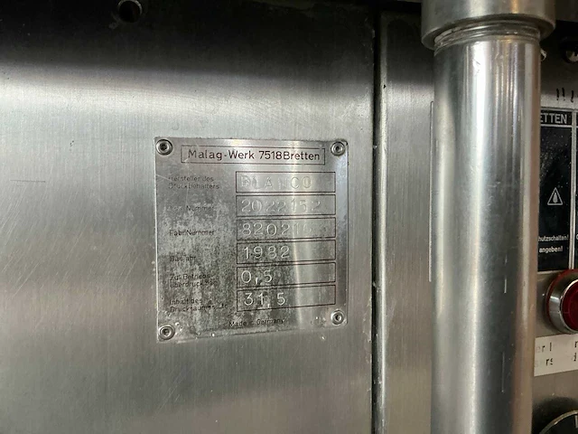 Malag kook ketel 2 x 60 l keuken - afbeelding 3 van  18