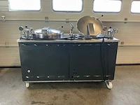 Malag kook ketel 2 x 60 l keuken - afbeelding 9 van  18