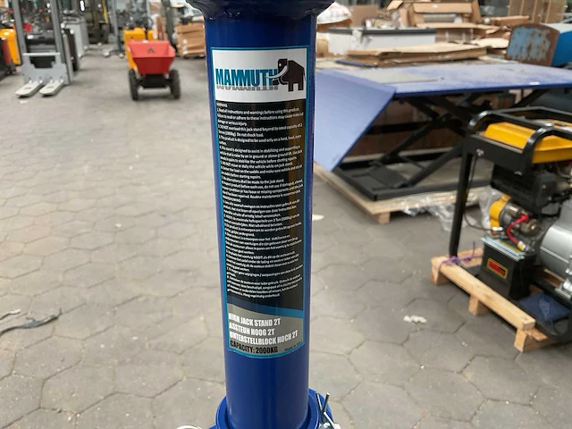 Mammuth 2t assteun hoog - afbeelding 4 van  4