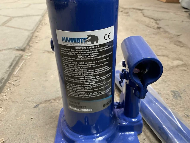 Mammuth bj03h bottle jack - afbeelding 3 van  3