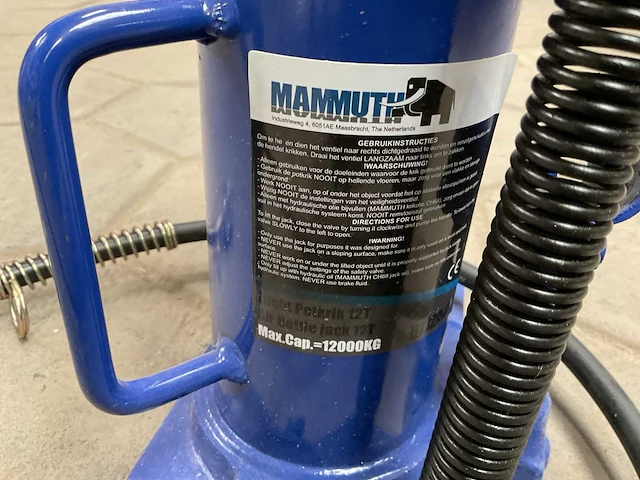 Mammuth bj12ahl lucht potkrik - afbeelding 3 van  4