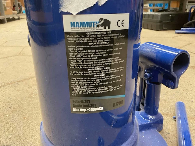 Mammuth bj20h potkrik - afbeelding 3 van  3