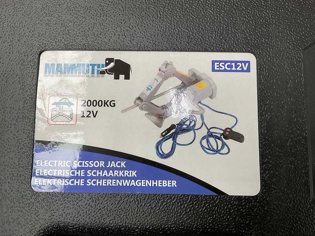 Mammuth esc12v electrische schaarkrik 12v - afbeelding 5 van  5