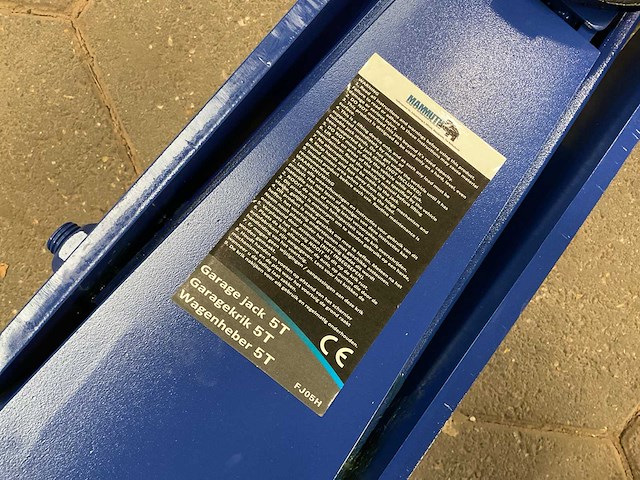 Mammuth fj05h garagekrik - afbeelding 5 van  5