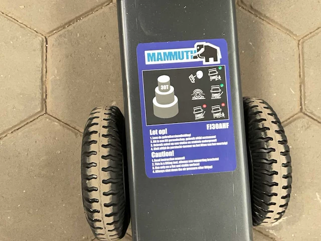 Mammuth fj30ahf garagekrik - afbeelding 4 van  4
