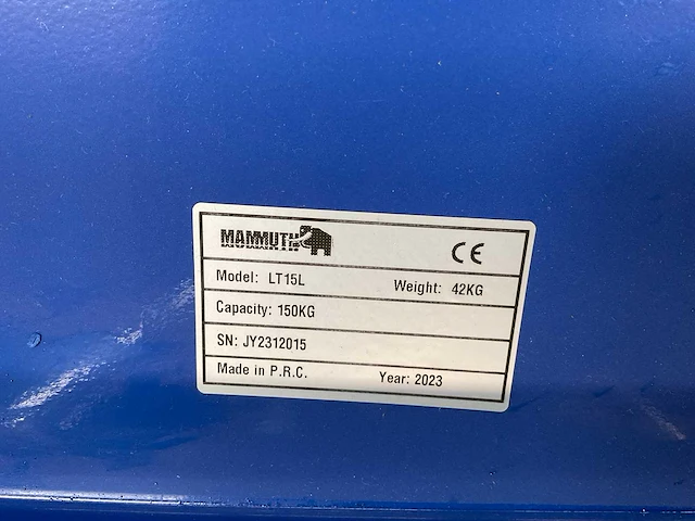 Mammuth heftafel - afbeelding 5 van  5