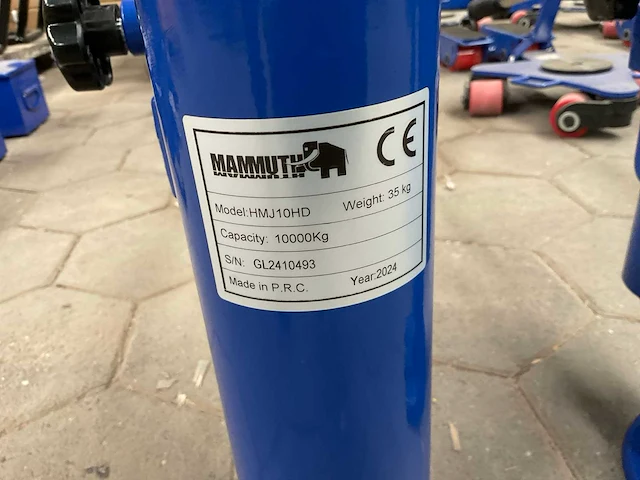 Mammuth hmj10hd machineheffer - afbeelding 4 van  4