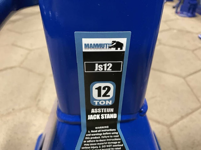 Mammuth js12 assteun set - afbeelding 3 van  4