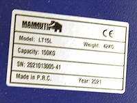 Mammuth lt15l hydraulische heftafel (bj 2021) - afbeelding 4 van  9