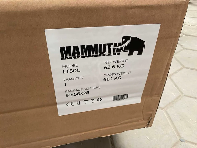 Mammuth lt50l heftafel verrijdbaar - afbeelding 6 van  6