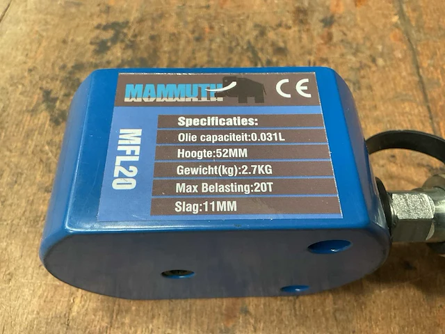 Mammuth mfl20 hydraulische cilinder - afbeelding 3 van  3
