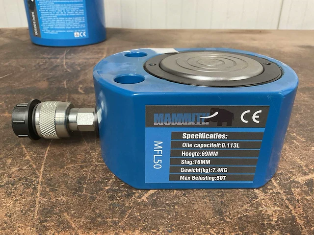 Mammuth mfl50 hydraulische cylinder - afbeelding 1 van  3